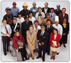 Either this is a stock photo for the word 'demographics' or the Village People are accepting new members.