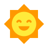 Home icon sun